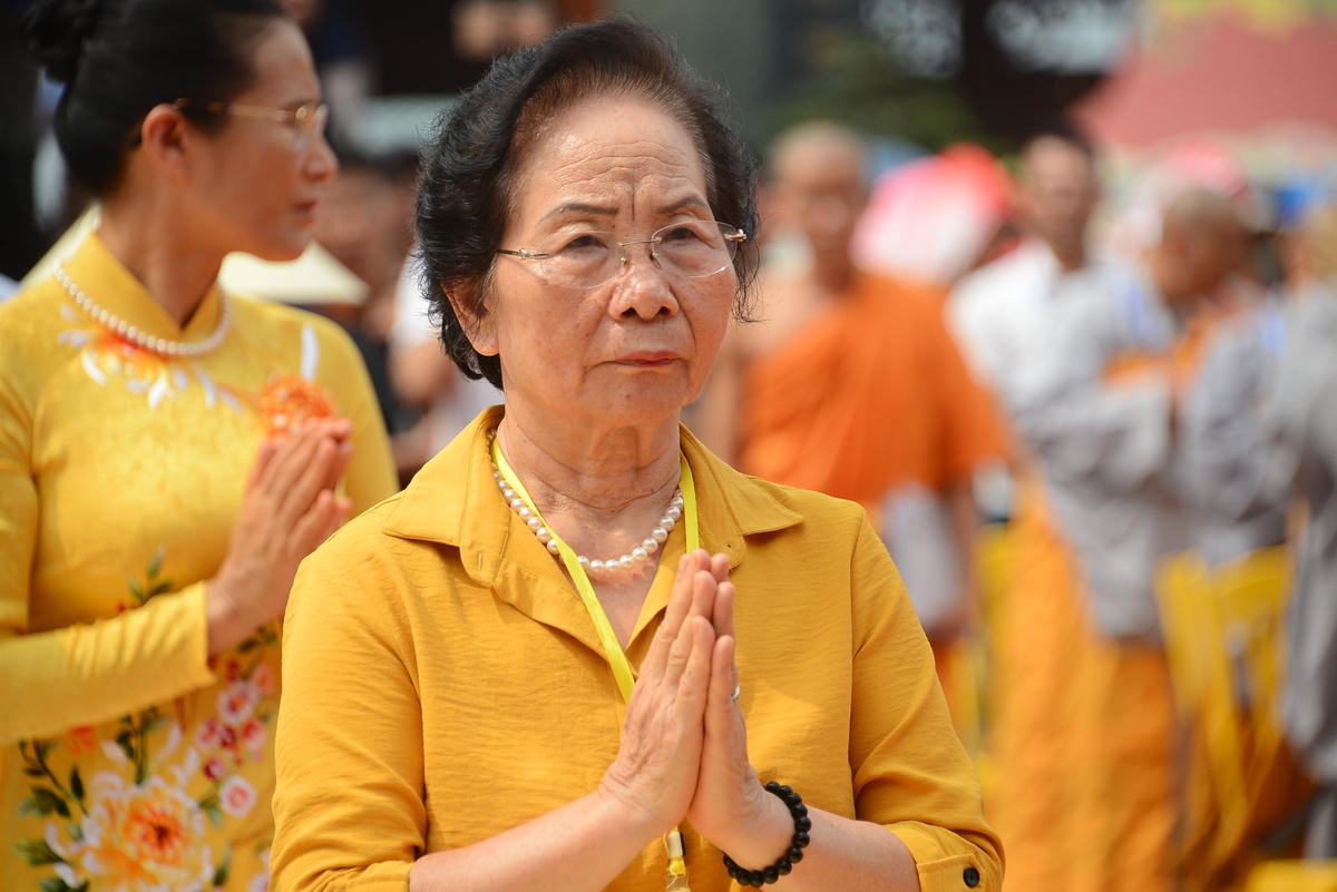 Nguyên Phó Chủ tịch nước Nguyễn Thị Doan...