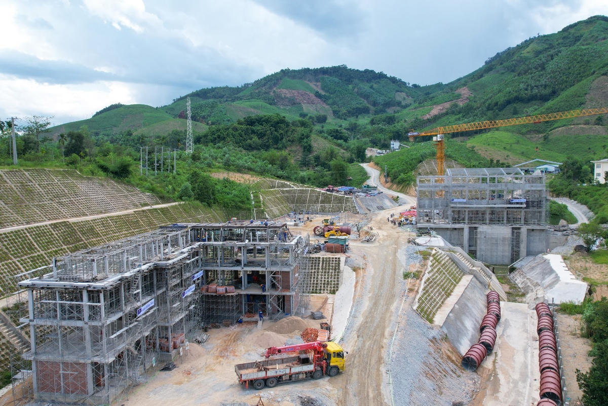 Dự án thủy điện ĐăkBa của VINACONEX phấn đấu hòa lưới điện quốc gia vào T12/2022
