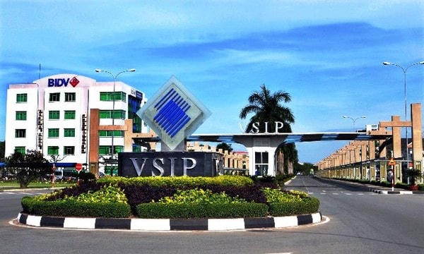 Công ty cổ phần Phát triển đô thị và Khu công nghiệp Việt Nam Singapore (VSIP) là nhà đầu tư dự án. Ảnh: baochinhphu.vn.