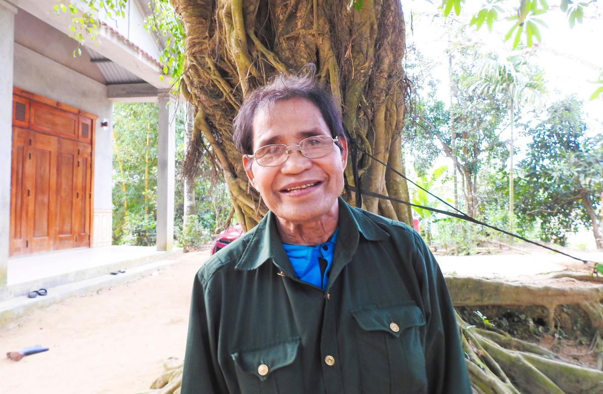 Cựu chiến binh Hồ Xang.