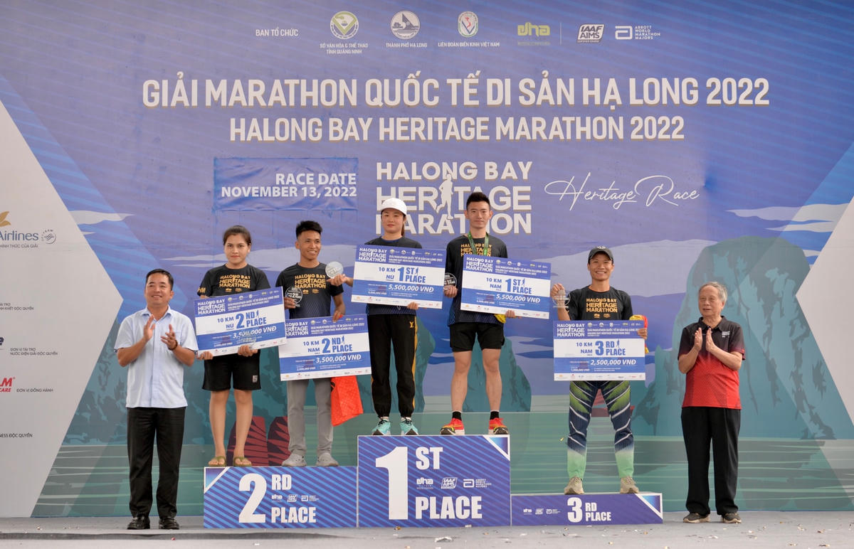 BTC trao giải ở cự ly 10km.