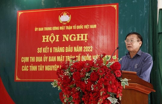 Đại biểu tham gia thảo luận tại hội nghị.