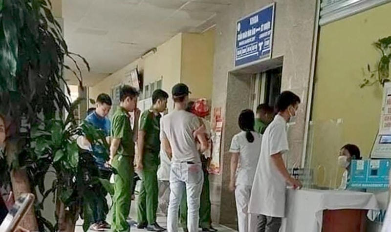 Lực lượng chức năng nhanh chóng có mặt tại nơi xảy ra vụ việc.