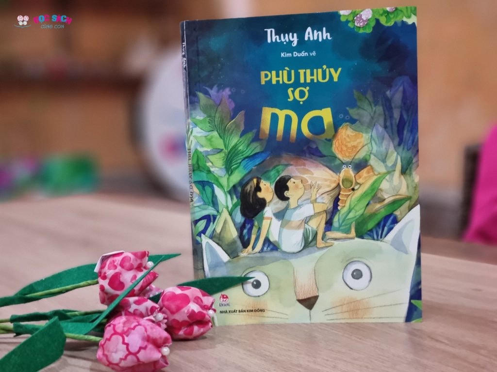 Tập thơ "Phù thủy sợ ma" của Nguyễn Thụy Anh vừa được NXB Kim Đồng ấn hành, 2023.