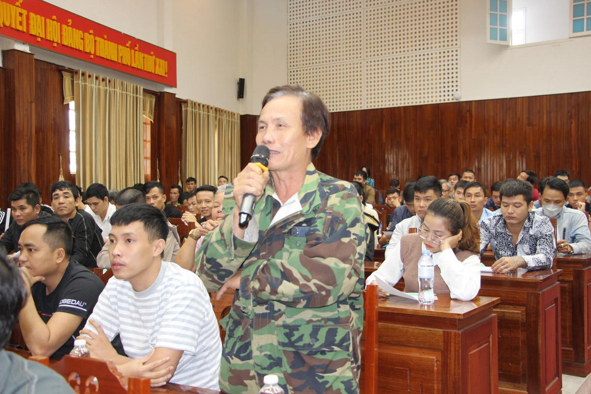 Ông Trần Văn Lương bày tỏ mong muốn tại buổi gặp mặt, đối thoại. 