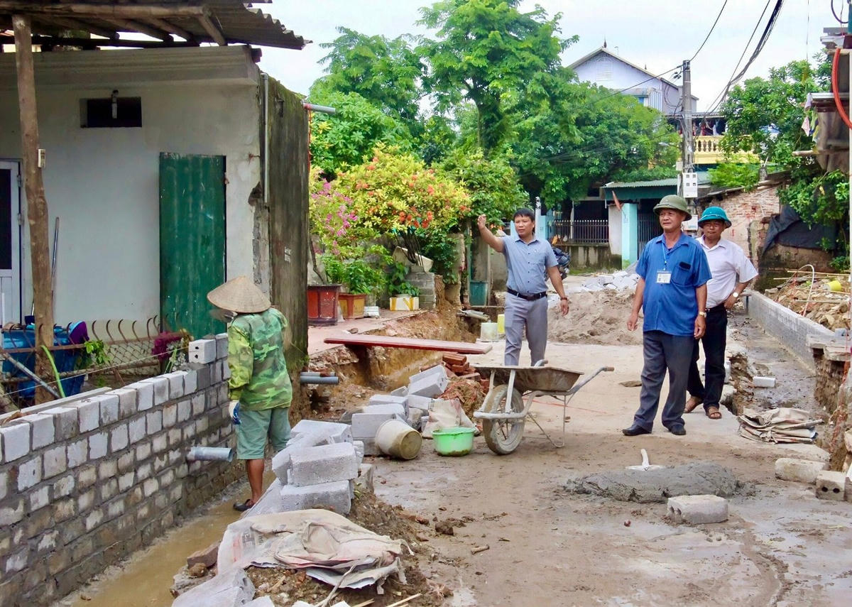 Tỉnh Hà Nam phát huy vai trò của Ban Thanh tra nhân dân và Ban Giám sát đầu tư của cộng đồng, góp phần nâng cao chất lượng các công trình trên địa bàn.