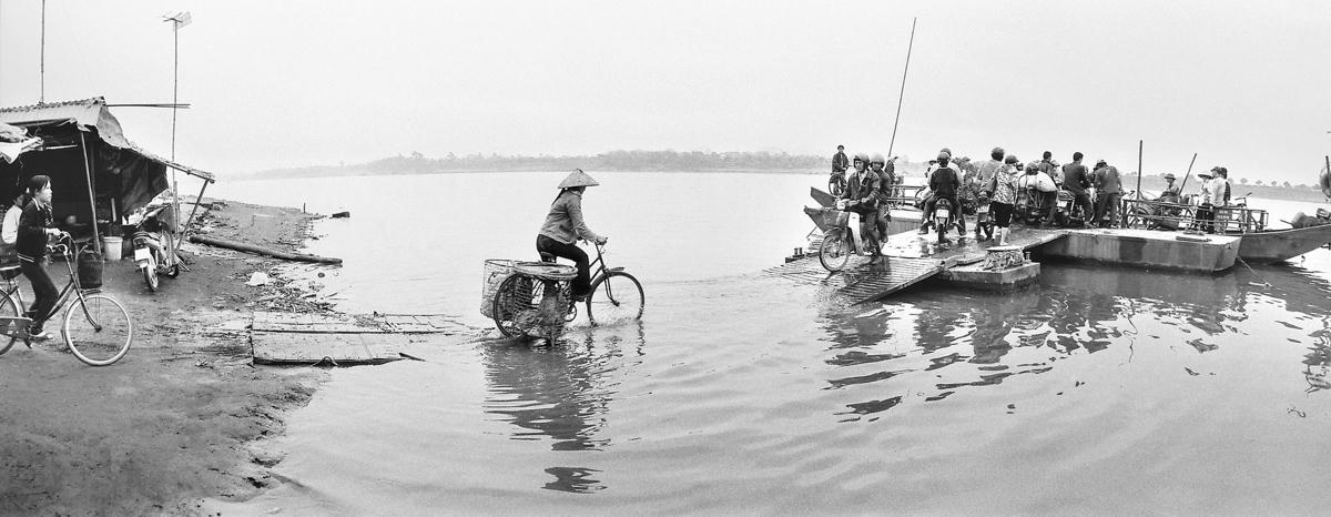 Bến đò Kim Lan, Yên Sở 2022. Ảnh: Nguyễn Hữu Tuấn.  