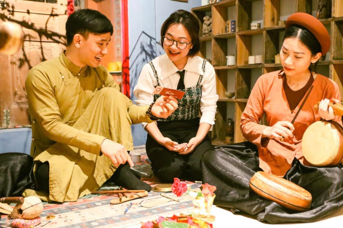 Workshop Xẩm Xe Duyên kết nối tình yêu giữa khán giả với hát xẩm.  