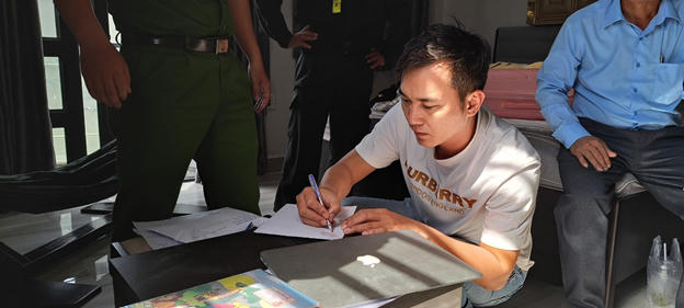 Đối tượng Phạm Thiên Sử (ảnh: CAHG)