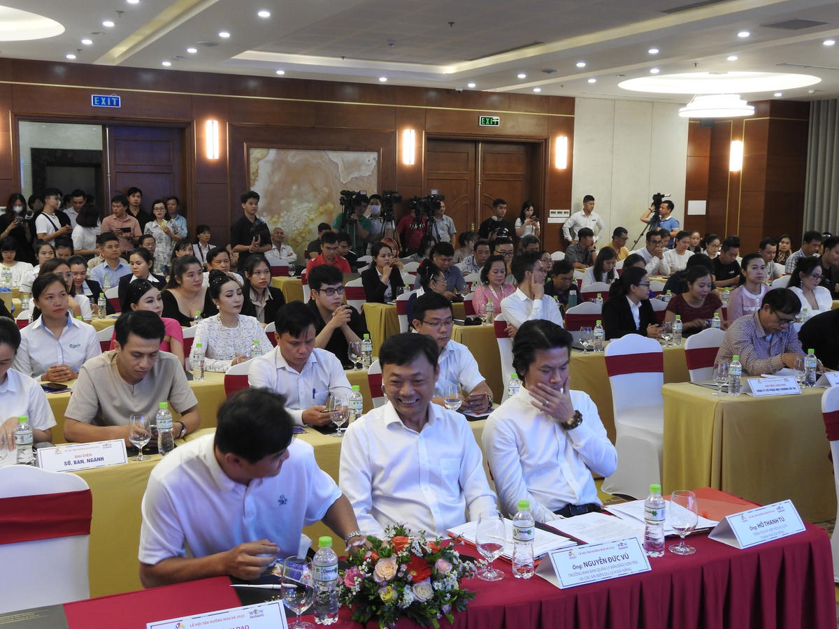 Quang cảnh buổi họp báo. Ảnh: Thanh Tùng.