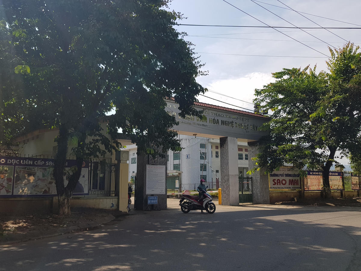 Trụ sở Trường Cao đẳng Văn hóa nghệ thuật Tây Bắc.