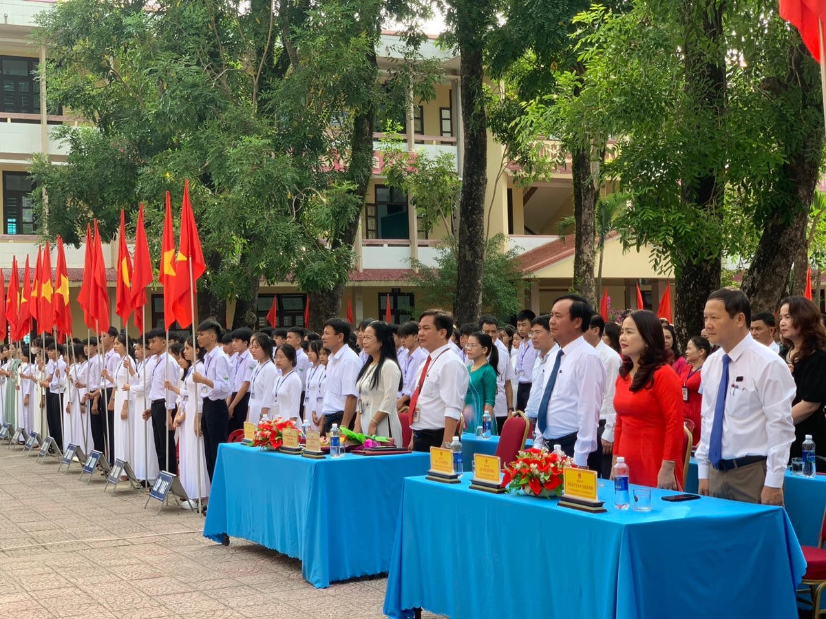 Quảng Trị: Tổ chức lễ khai giảng gọn nhẹ, trang trọng và ý nghĩa