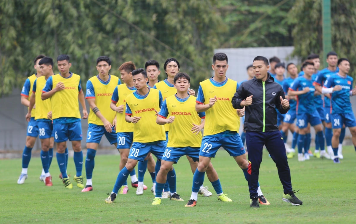 Đội tuyển Việt Nam và U23 tiếp tục tập trung với nhau (Ảnh: VFF).