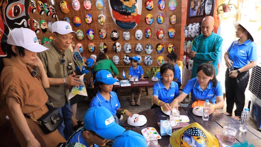 Các nghệ sĩ hào hứng với thử thách trong chương trình. 