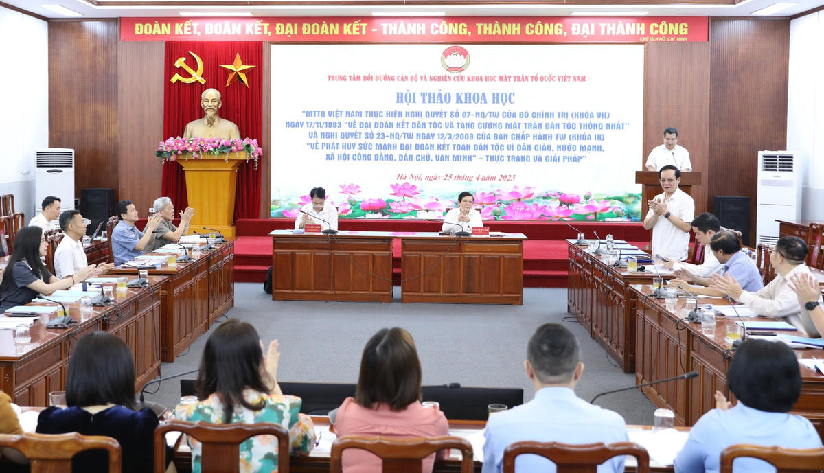 Quang cảnh Hội thảo. Ảnh: Minh Đức/TTXVN.