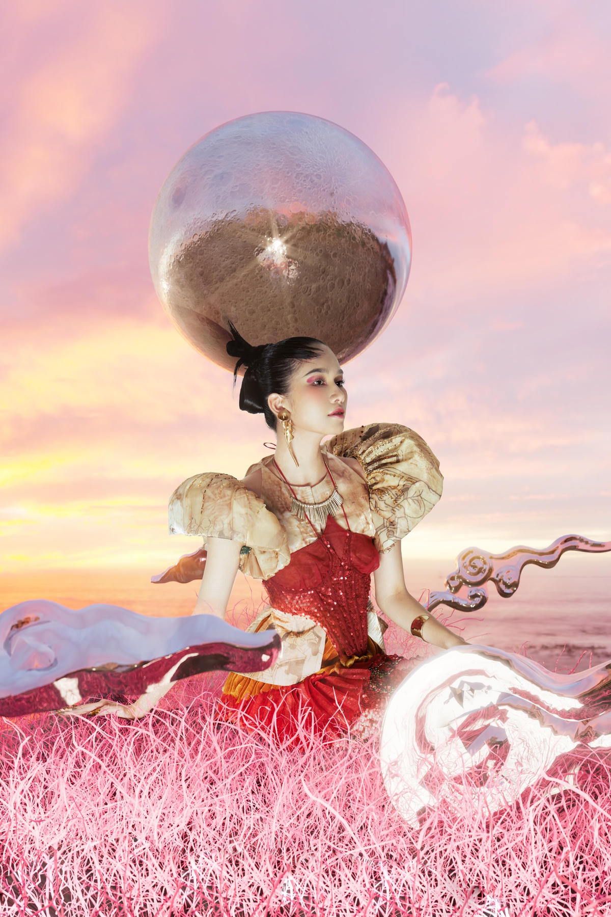 Phương Anh đầy ma mị, huyền ảo trong bộ ảnh mới.