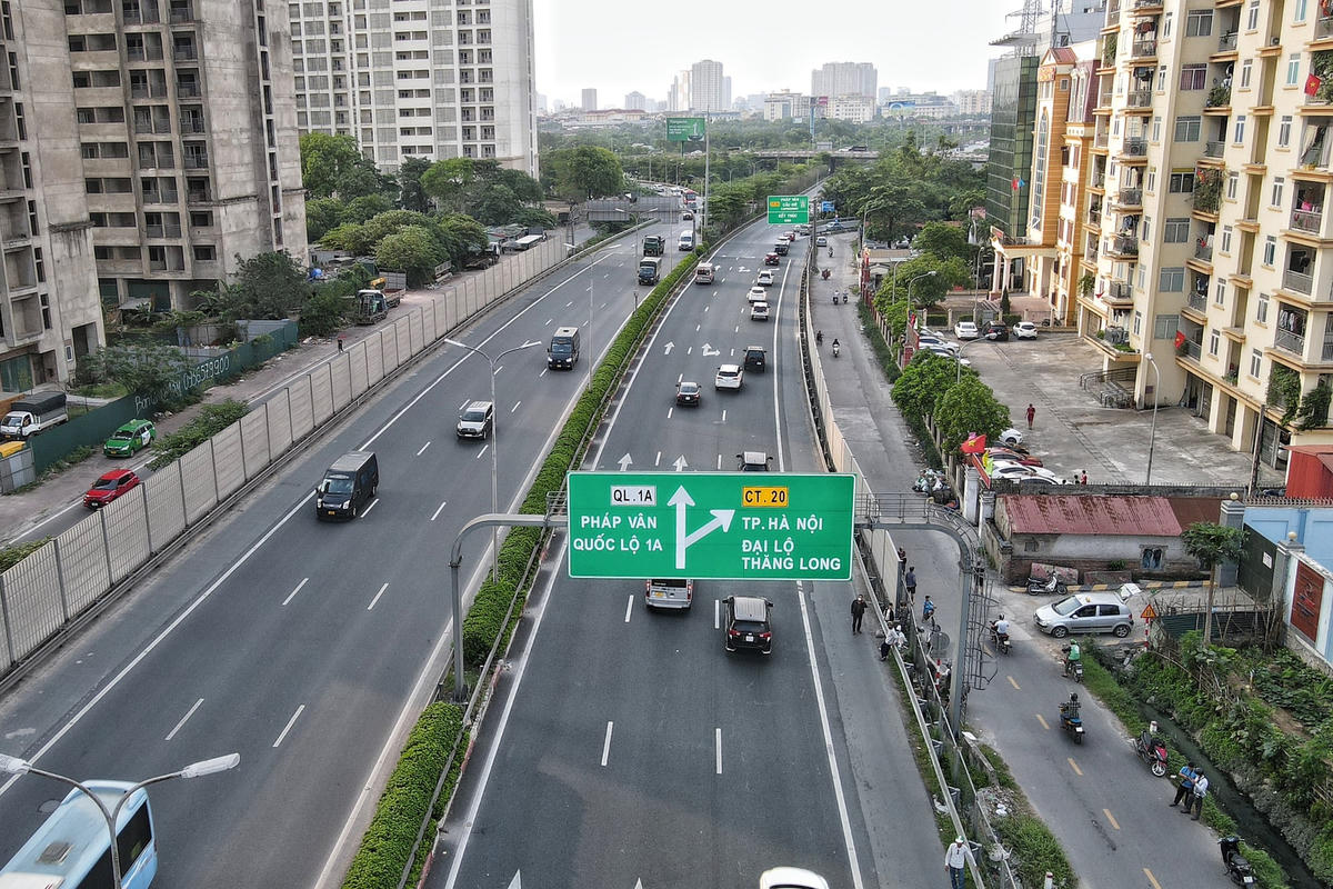 Tuy nhiên, đến 17h chiều 3/5 tuyến cao tốc Pháp Vân - Cầu Giẽ đã thông thoáng trở lại.