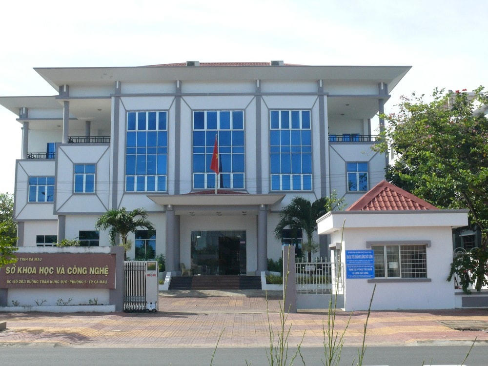 Trụ sở Sở Khoa học và Công nghệ tỉnh Cà Mau.