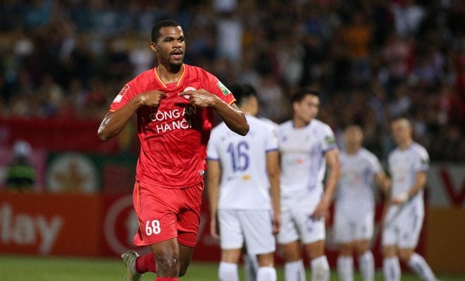 Gustavo đưa CAHN vươn lên dẫn 1-0. Nguồn: ANTĐ.