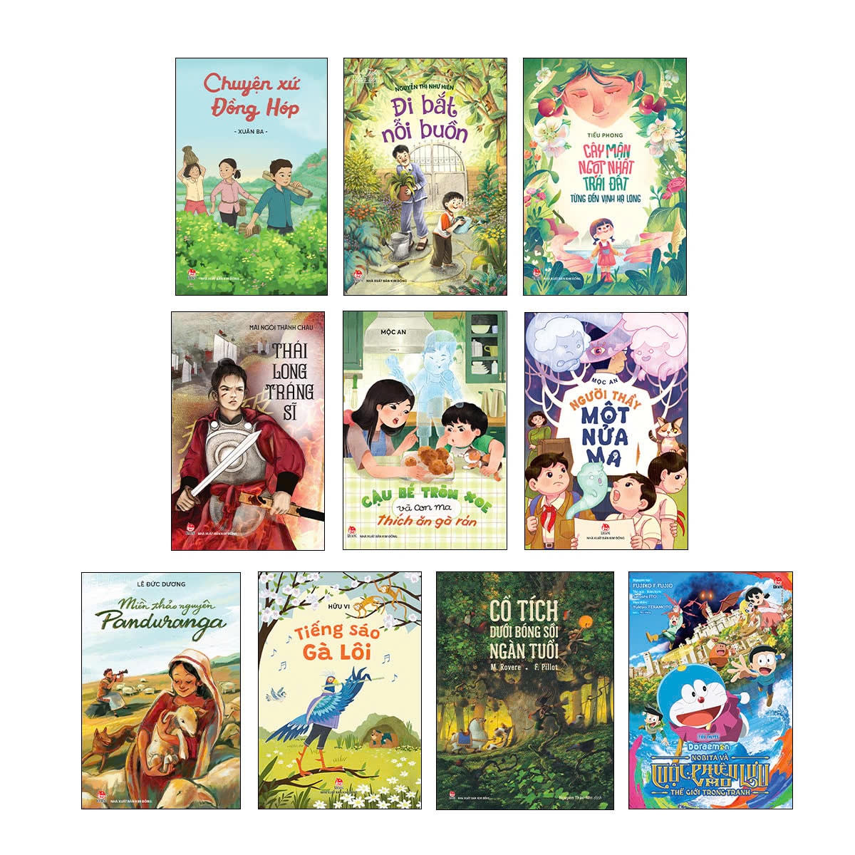 bai chinh - anh nho Cac tac pham van hoc thieu nhi moi ra mat