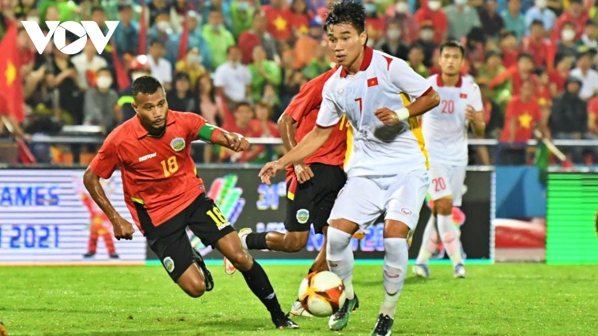U23 Việt Nam gặp nhiều khó khăn trước U23 Timor Leste.