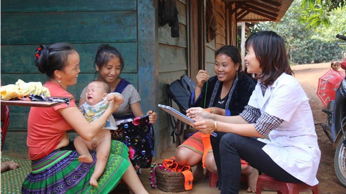 Đẩy mạnh công tác tuyên truyền phòng, chống tảo hôn hiệu quả ở vùng đồng bào dân tộc thiểu số. Ảnh: Hà Như.