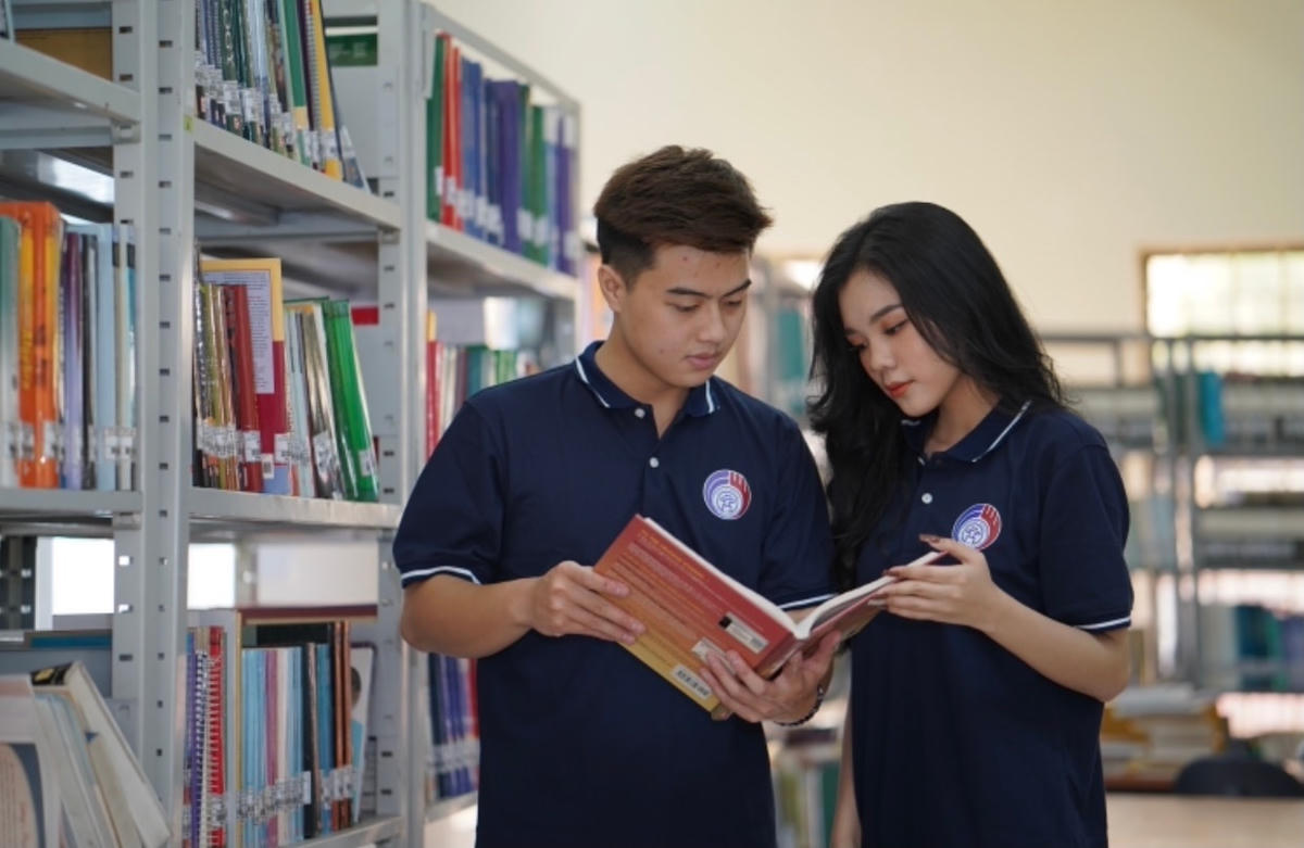 Sinh viên Trường Đại học Thủ đô Hà Nội.
