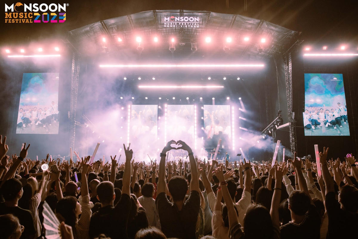 Lễ hội âm nhạc Gió mùa (Monsoon Music Festival) 2023.  