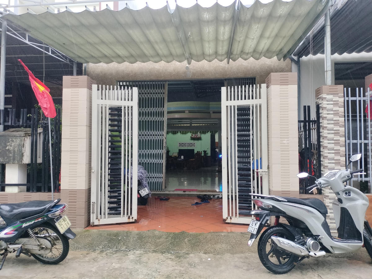 Một góc ngôi nhà của thuyền viên gặp nạn.