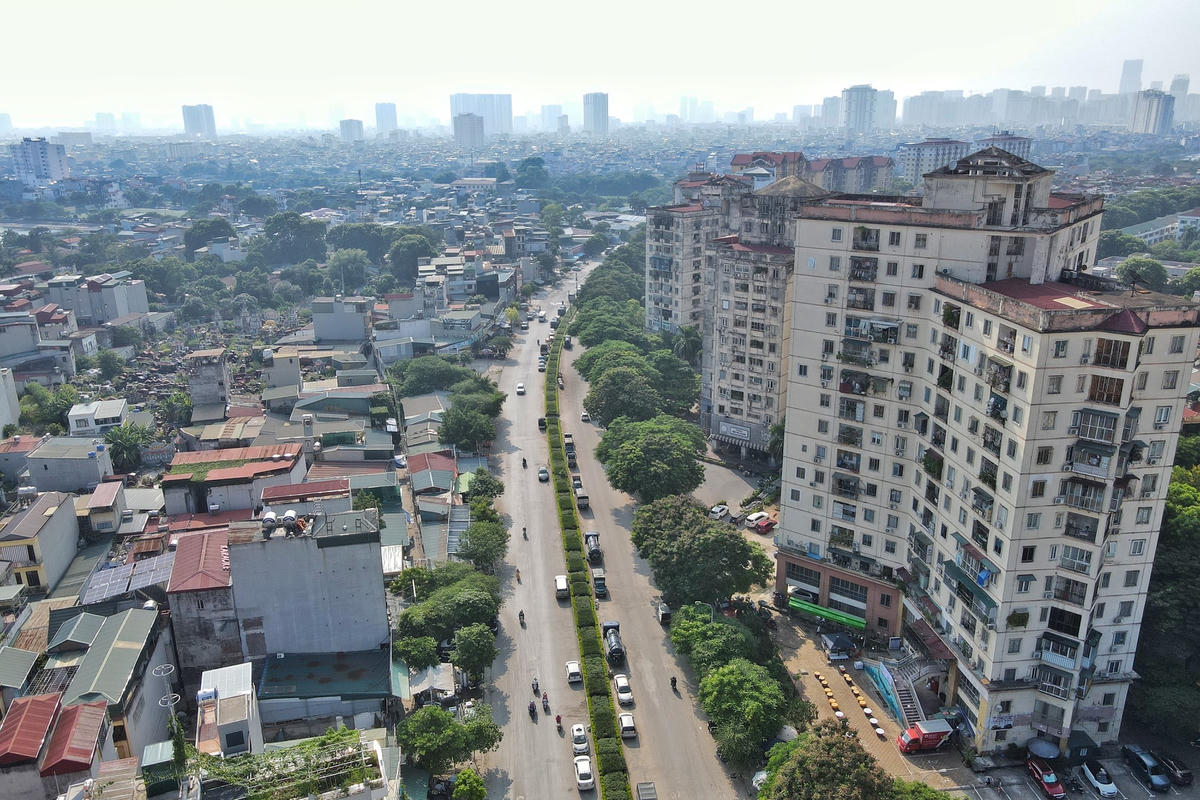 Dự án đường Vành đai 2,5 (đoạn Đầm Hồng - Quốc lộ 1A) được UBND TP Hà Nội phê duyệt quy hoạch từ năm 2002, giải phóng mặt bằng từ năm 2010.