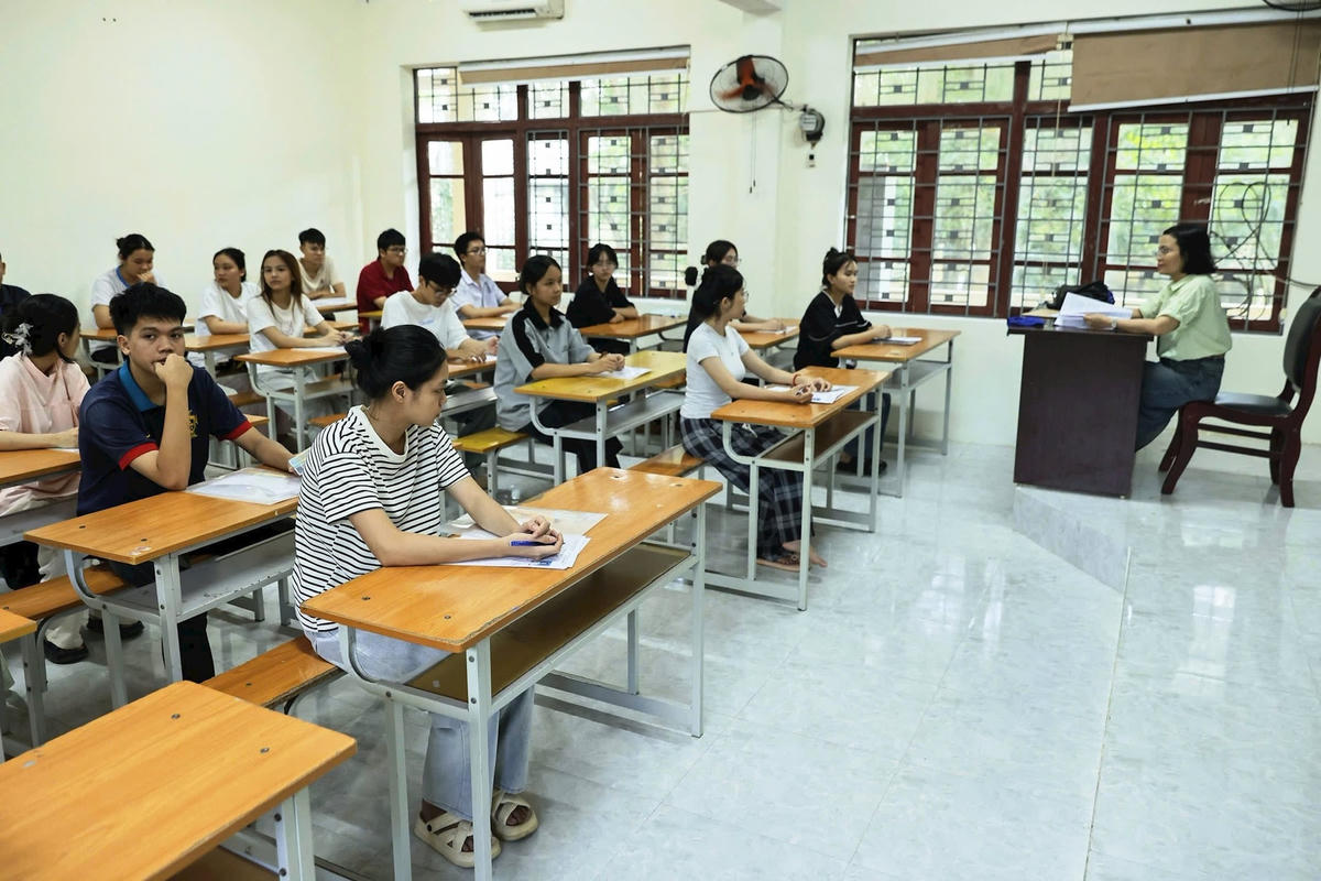 Thanh Hóa đã sẵn sàng để kỳ thi diễn ra an toàn, nghiêm túc, đúng quy chế. Ảnh: Quang Vinh.