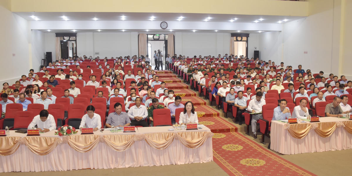 Quang cảnh hội nghị.