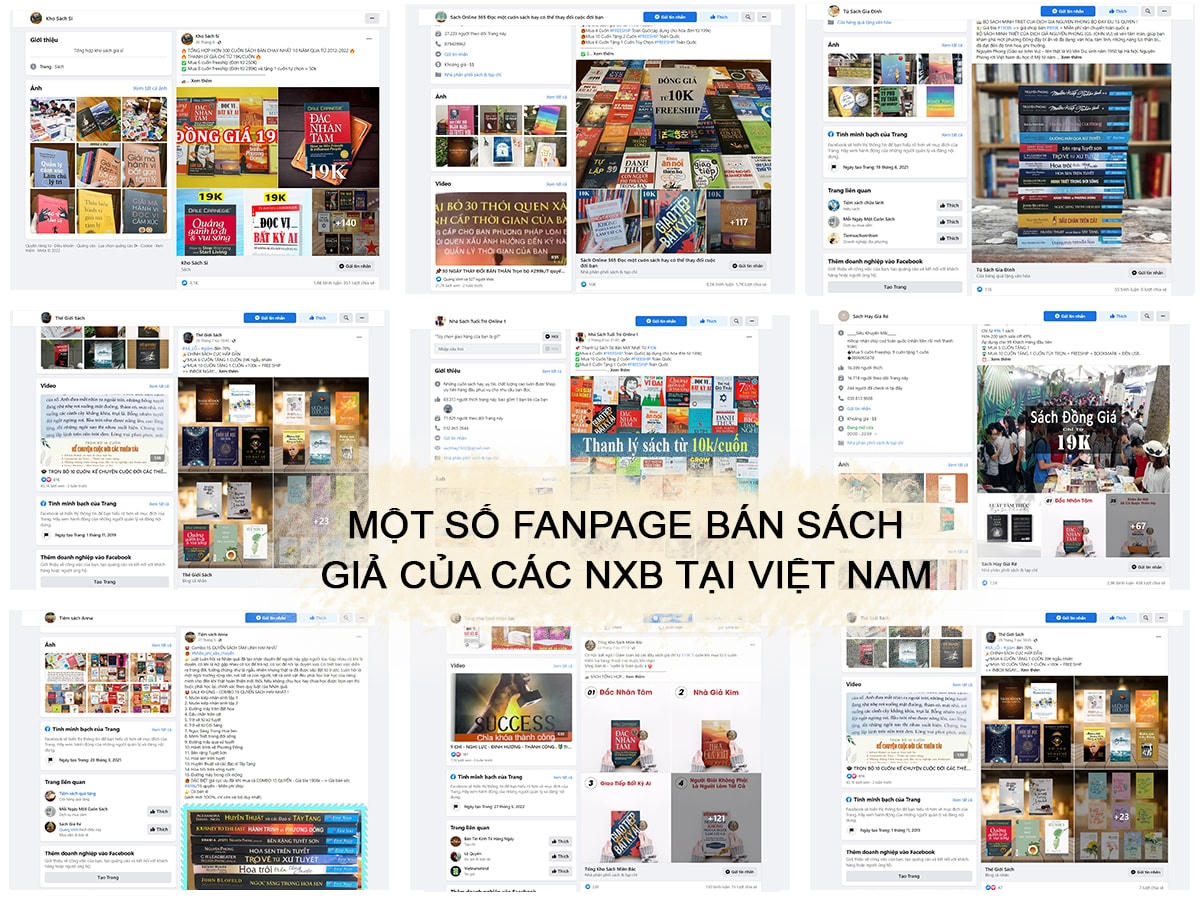 Cắt 'vòi bạch tuộc' sách lậu, sách giả