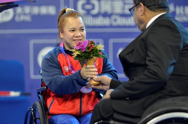 Đô cử Việt Nam giành huy chương Bạc Asian Para Games 2023