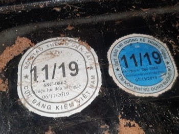 Xe gây tai nạn đã hết hạn đăng kiểm từ 6/11/2019.