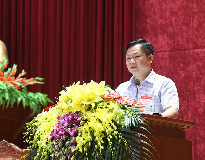 Ông Bùi Đức Hậu - Giám đốc Sở GTVT Hòa Bình.