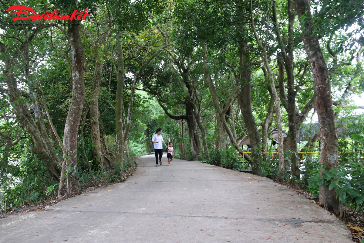 Trằm Trà Lộc đã trở thành một hình ảnh đẹp in sâu trong tâm thức của nhiều thế hệ người dân.