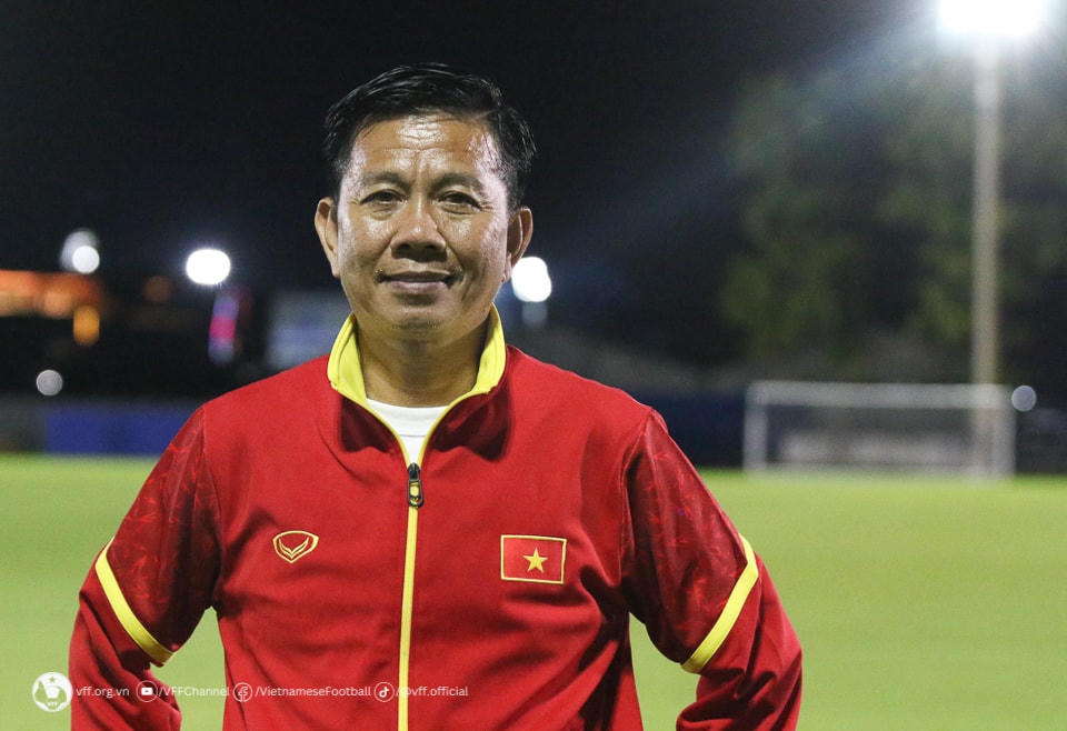 HLV Hoàng Anh Tuấn. Ảnh: VFF.
