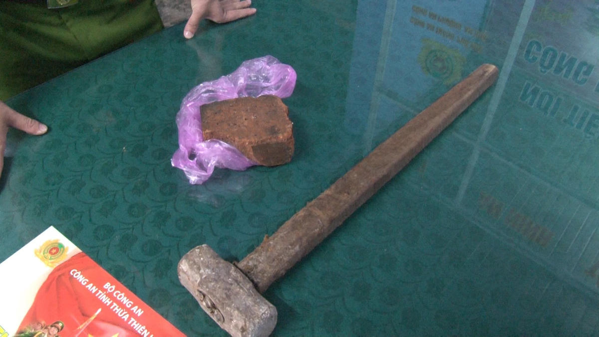 Tang vật vụ việc.