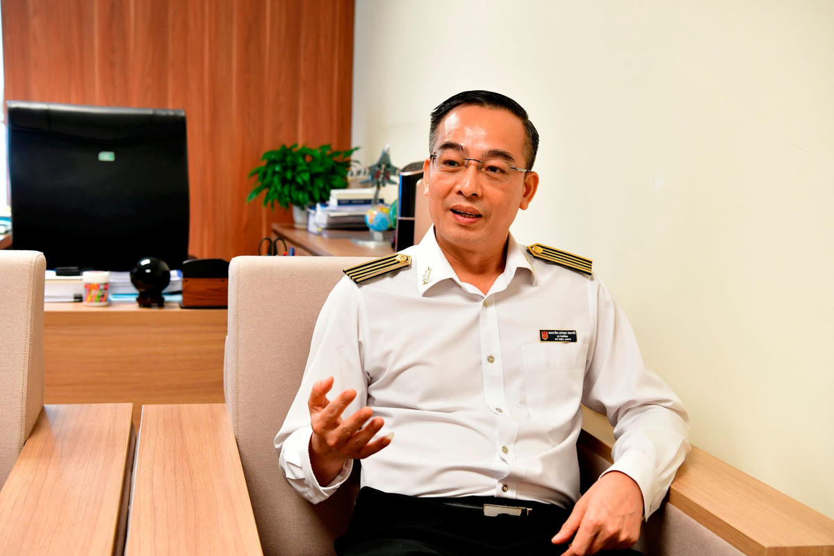 Vụ trưởng Vụ Chế độ và Kiểm soát chất lượng kiểm toán Nguyễn Lương Thuyết- Ảnh D.Đ