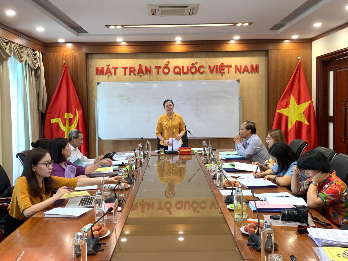 Phó Chủ tịch Trương Thị Ngọc Ánh phát biểu tại Hội nghị.