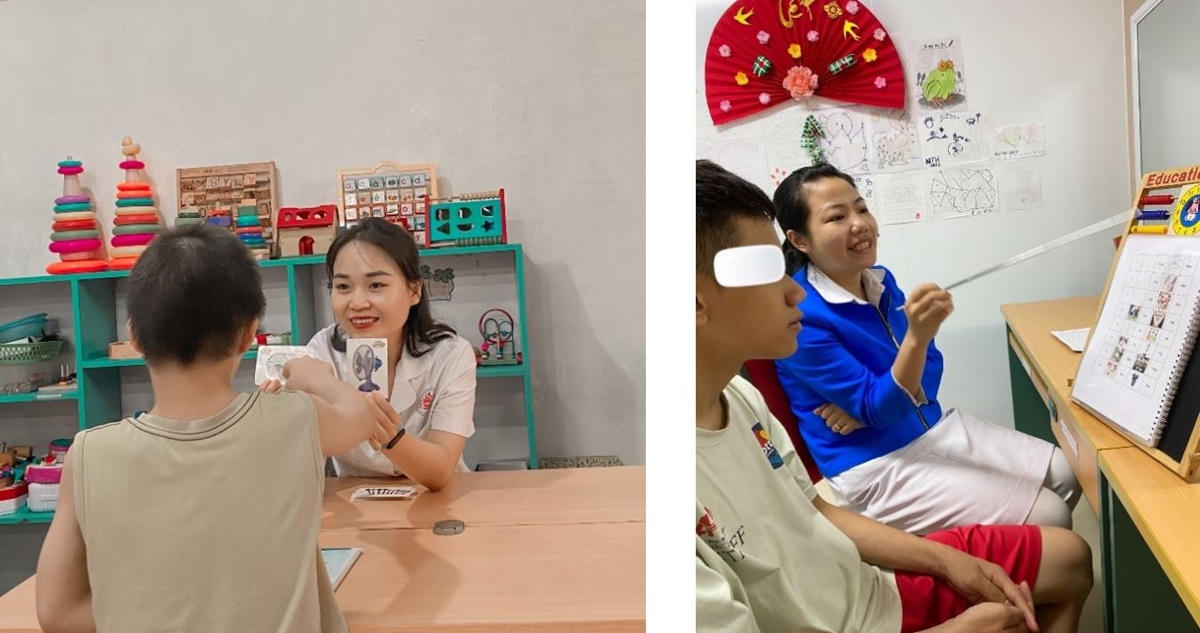 Can thiệp, điều trị trẻ chậm nó.