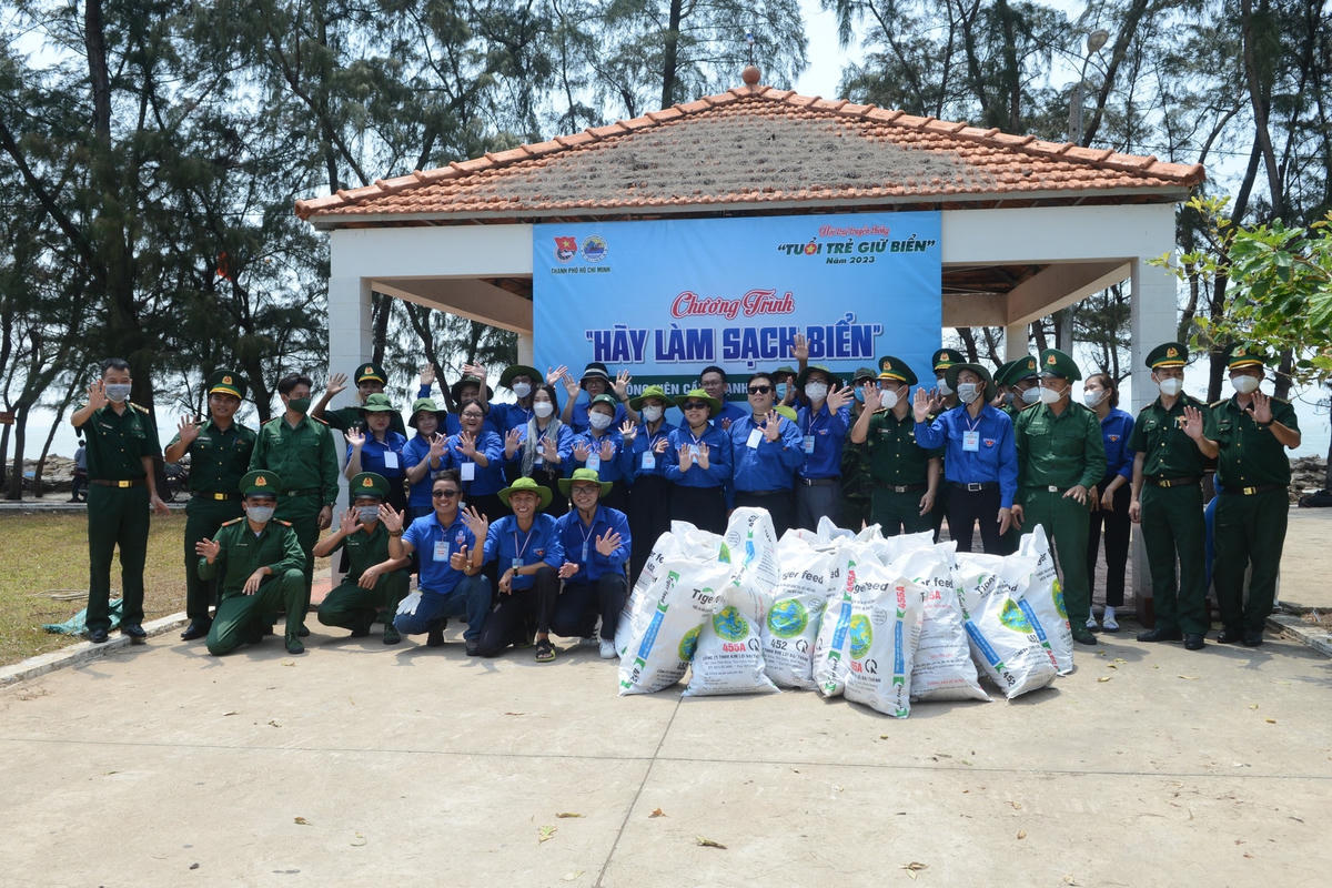 TP HCM - Nhiều hoạt động 'Tuổi trẻ giữ biển' 