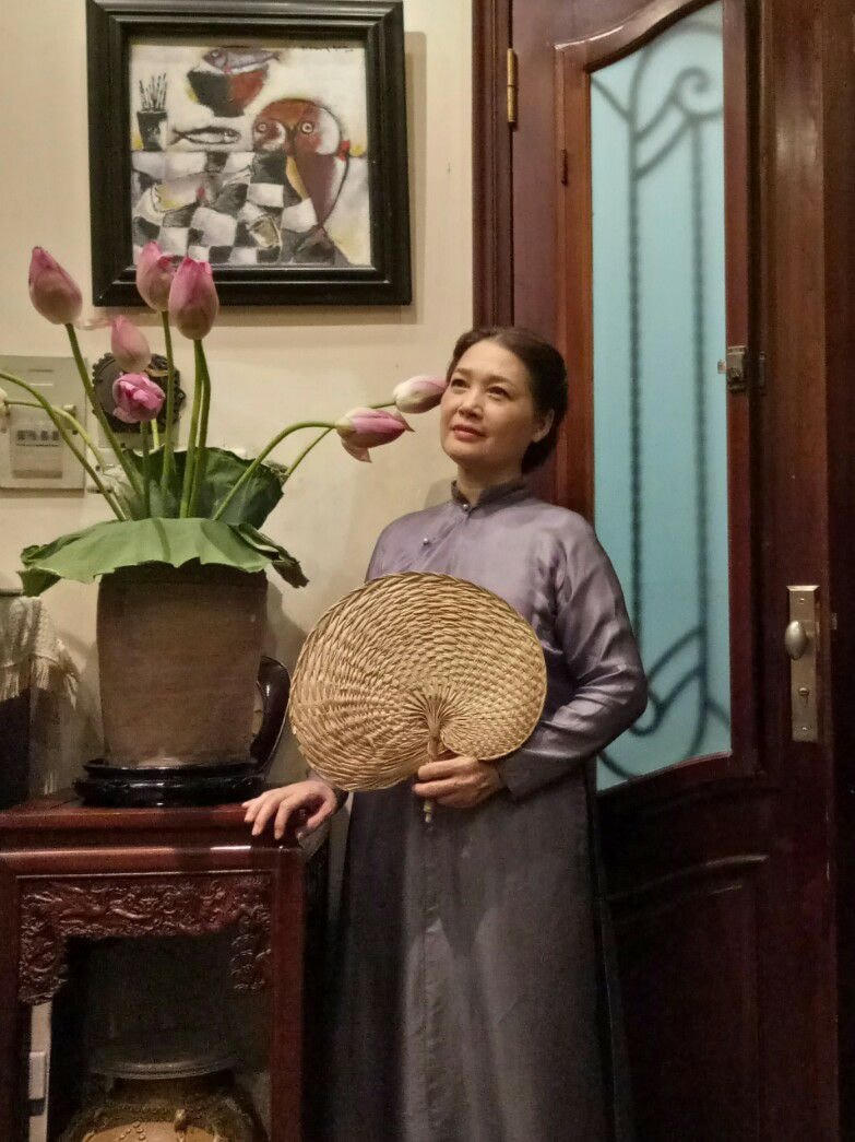 Ở tuối xế chiều, NSƯT Lê Vân có cuộc sống hạnh phúc, đầm ấm và đủ đầy.