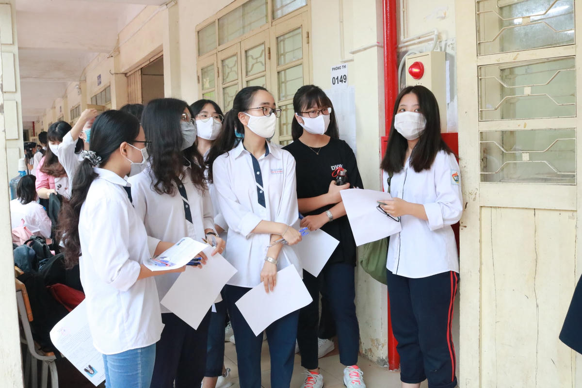 Thí sinh dự kỳ thi tốt nghiệp THPT năm 2020.