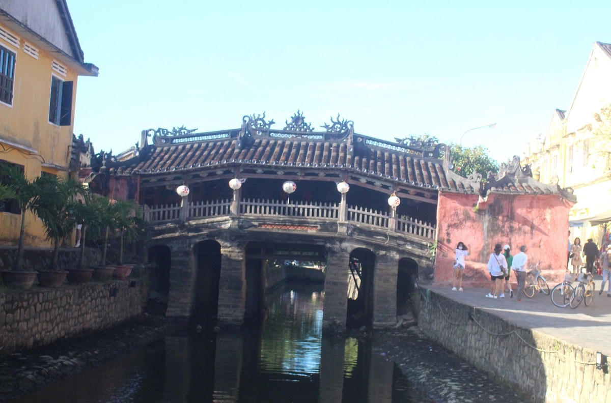 Một góc Chùa Cầu, TP Hội An. 