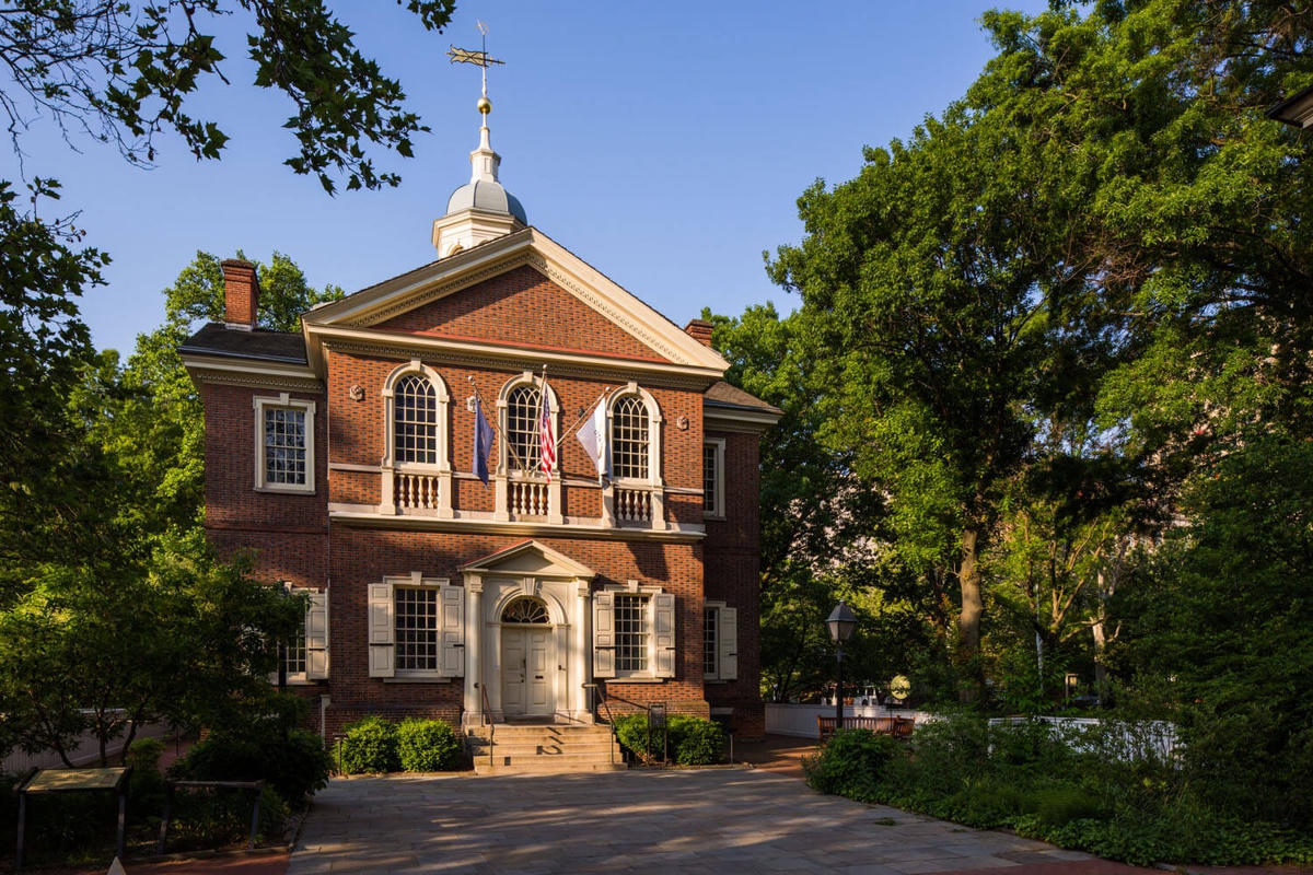 Tòa nhà Carpenters 'Hall thời điểm hiện tại. Ảnh: CNN.