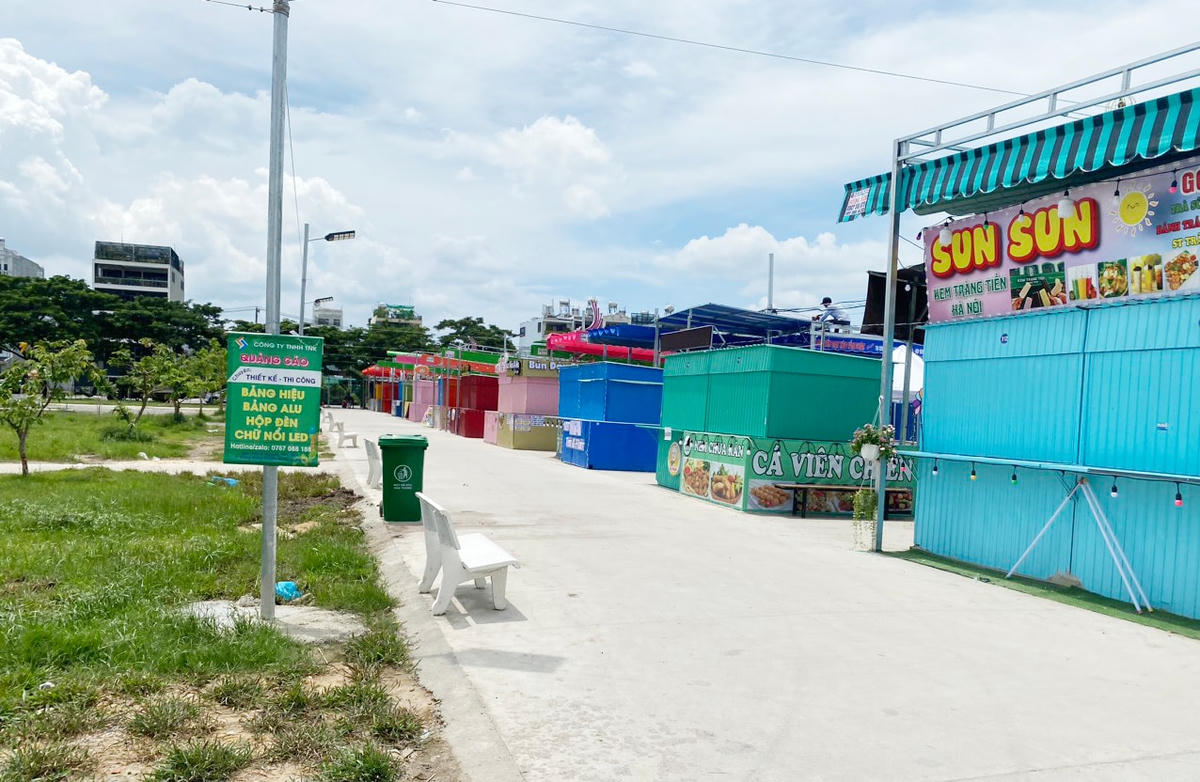 Đất công viên chủ đầu tư cho doanh nghiệp vào khai thác thu lợi.   