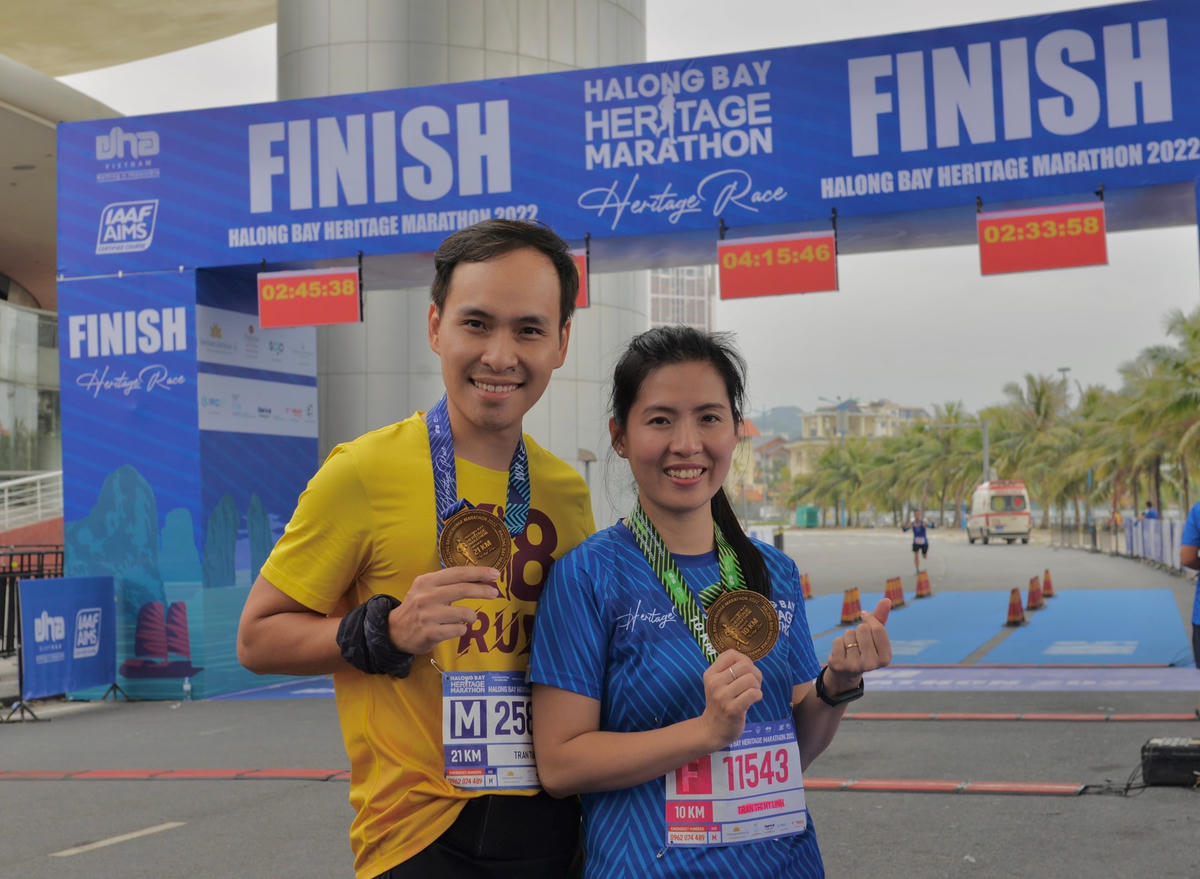 Hơn 5.000 VĐV chinh phục Giải Halong Bay Heritage Marathon 2022