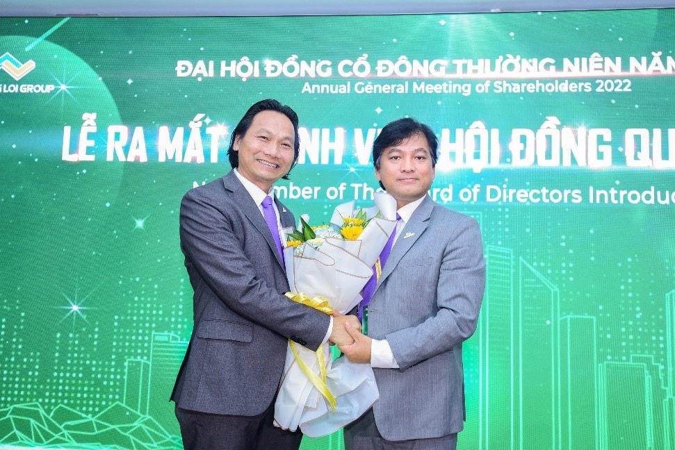 Ông Vương Công Đức trở thành Thành viên HĐQT Tập đoàn BĐS Thắng Lợi từ năm 2022.